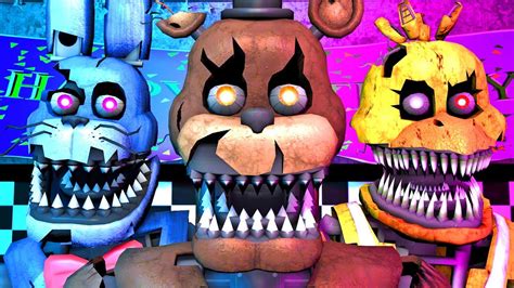 sfm fnaf five nights at freddy s 4 song never be alone fnaf music