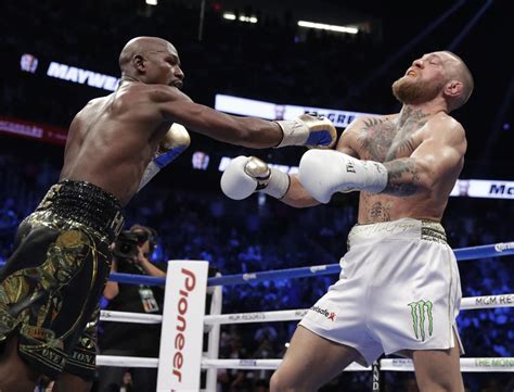 floyd mayweather dominates conor mcgregor in late rounds to go to 50 0 sports