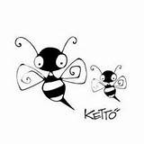 Ketto Stamps Coloring Crafty Digi Crafts Doodles Bug Ladybug Shrink Bee Country Illustration Line Drawing Print Cute sketch template