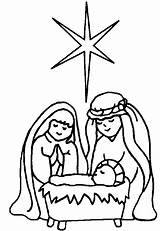 Religione Nativity Manger Christmas Bible Colorare Christ Worksheets sketch template