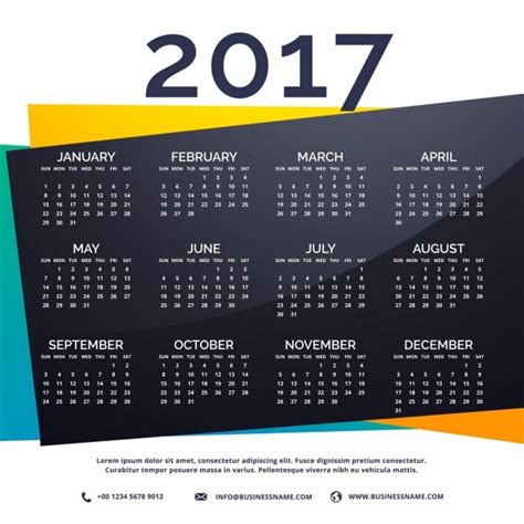 modern calendar vector