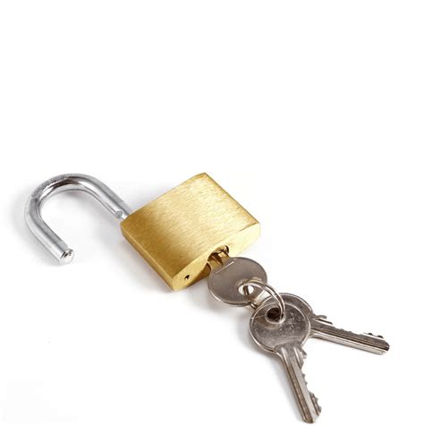 keyed padlock medium mm solid brass lock security  keys walmartcom