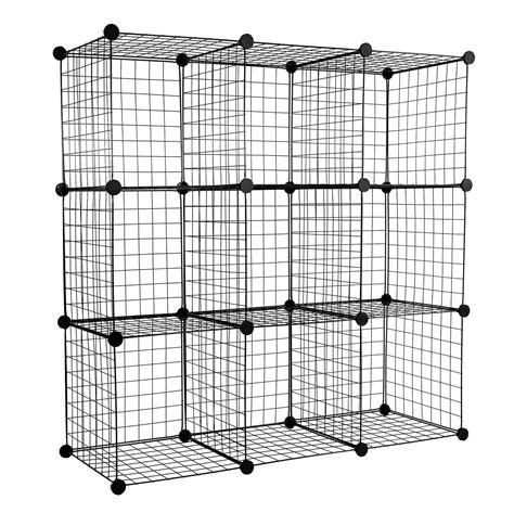 work  wire storage cubes modular wire shelving units  cube metal