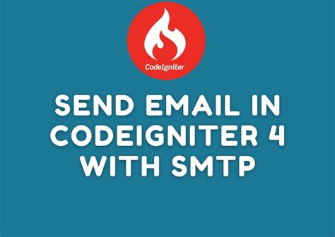 How To Send Email In Codeigniter Using Smtp Phpcodingstuff Hot Sex