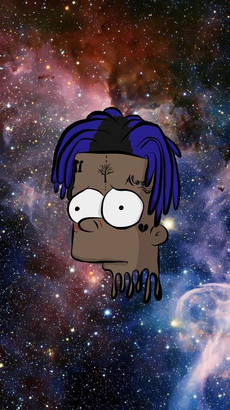 🔥 Download Xxxtentacion Bart Simpson Cartoon Iphone Wallpaper Rapper By