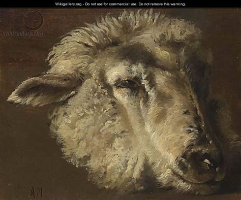 schapenkop anton mauve wikigalleryorg  largest gallery   world