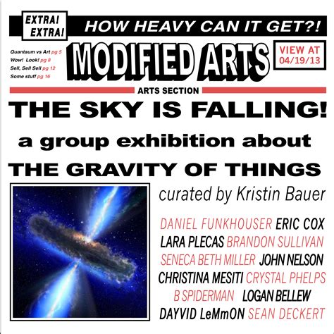 sky  falling  group exhibition   gravity