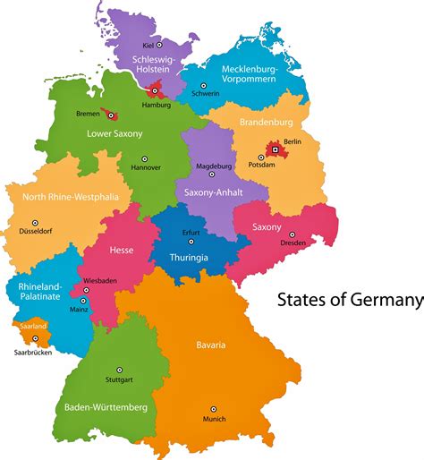 mapa de regiones  provincias de alemania orangesmilecom