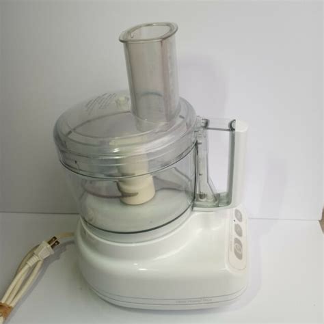 kitchenaid ultrapower  cup food processor accessories kfpwh pre owned  sale  ebay