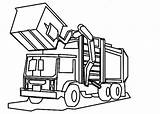 Garbage Trucks Colorings Lucy Monster sketch template