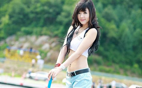 Hot Race Queens Cute Hwang Mi Hee