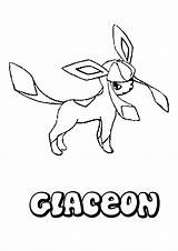 Pokemon Coloring Glaceon Pages Ice Kids Color Printable Para Drawing Popular Eevee Print Colorear Colouring Lineart Getdrawings Type Cute Coloringhome sketch template