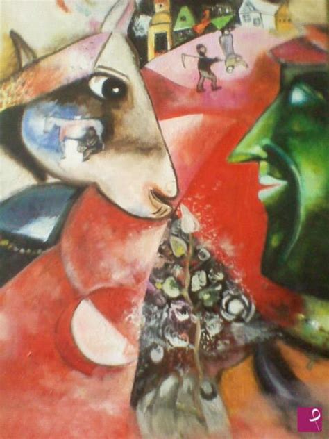 io  il villaggio  marc chagall pitturiamo magazine