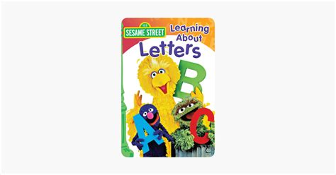 sesame street learning  letters  itunes