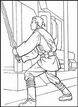 Obi Wan Kenobi Coloriage Ausmalbilder Dooku sketch template