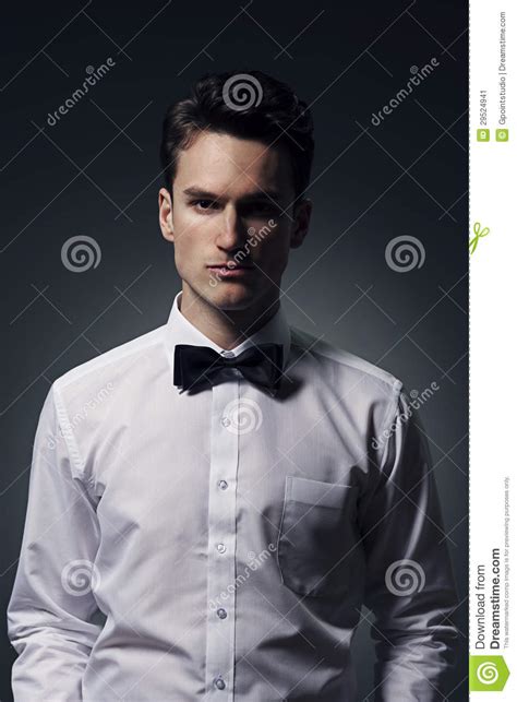 elegant man stock image image  camera fashionable