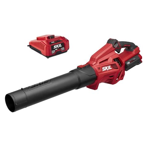 skil pwr core   mph brushless handheld cordless electric leaf blower  ah battery