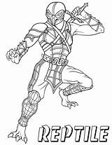 Mortal Kombat Thunderbolt Deadpool sketch template