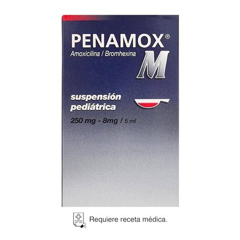 penamox amoxicilina  mg bromhexina  mg  ml suspension  ml