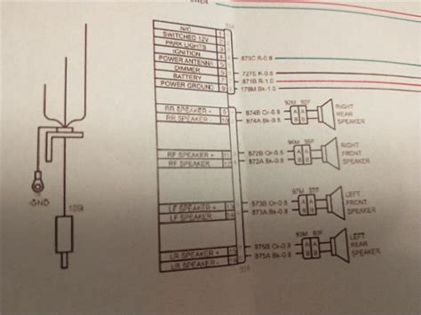 viewing  thread delphi radio wiring diagram  pin   connectors