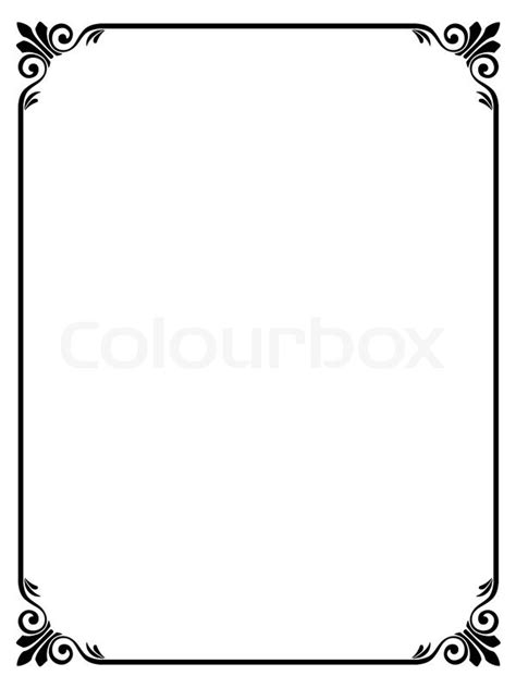 Einfachen ornamentalen dekorativen | Vektorgrafik