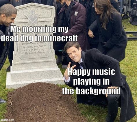 Grave Meme Template