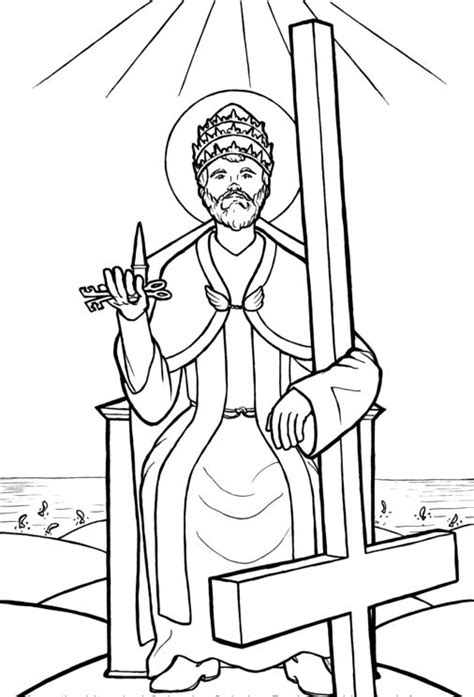 pin  catholic coloring pages  kids  colour
