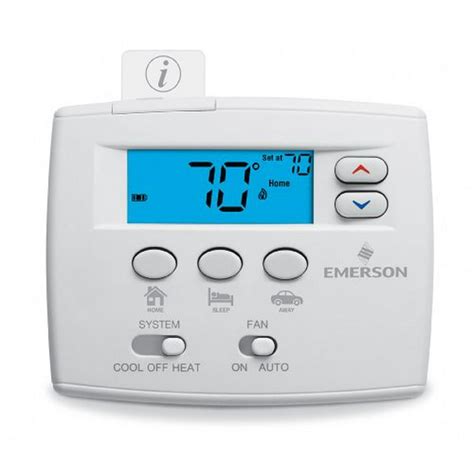 emerson fez   programmable thermostat walmartcom walmartcom