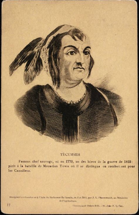 biography tecumseh volume    dictionary  canadian biography