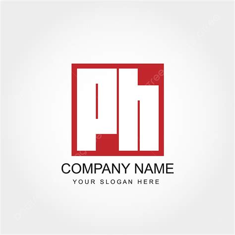 initial letter ph logo design png resumen logotipo diseno png