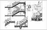 Stair Dwg Cadbull Stairs sketch template