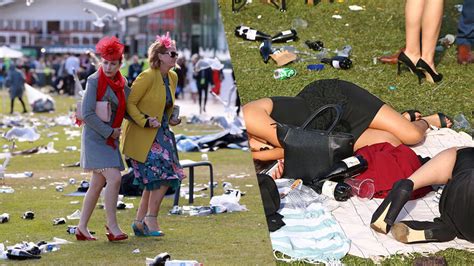 Photos The Drunken Aftermath Of The Melbourne Cup 2017 Iheartradio