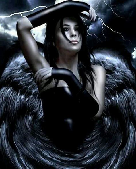 Dark Fallen Goth Gothic Angel Angels Fantasy In 2019