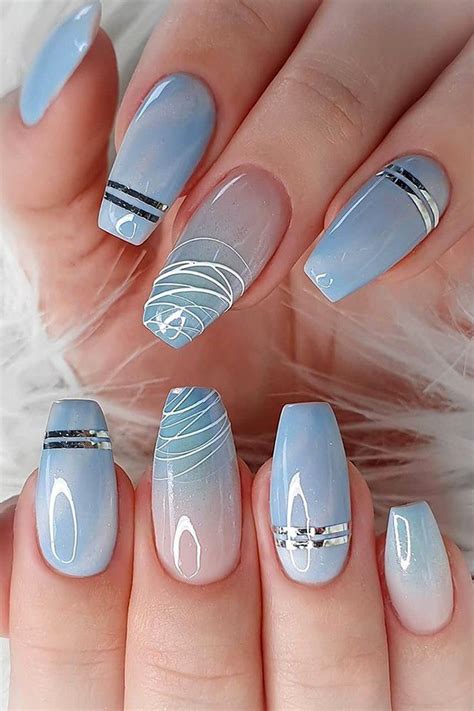 wedding nails  trends blue nails  acrylic nails nail trends