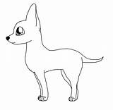 Chihuahua Coloring Base Drawing Pages Puppy Drawings Dog Pencil Easy Template Deviantart Bing Cute Popular Dogs Coloringhome sketch template