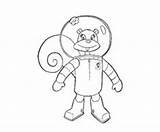 Pages Coloring Colouring Cartoons Printable Neil Armstrong Sandy Outer Space Cheeks Kids sketch template