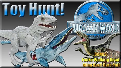 Toy Hunt Jurassic World Indominus Rex Velociraptor Trex Plus Funko