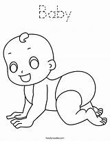 Coloring Baby Pages Printable Cute Newborn Kids Brother Shower Print Family Clipart Twistynoodle Babies Sheets Line Girl Cartoon Birth Boy sketch template