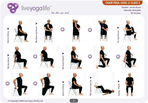 pin  chair exercises