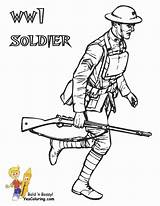 Soldier War Coloring Pages Clipart Army Wwi Kids Print Book Ww1 Cliparts Printable Clip Color Military Getcolorings Library Worl Boys sketch template