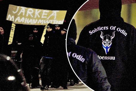 vigilante group soldiers of odin are spreading across