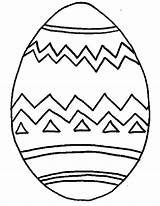 Easter Egg Coloring Eggs Pages Printable Kids Color Outline Colouring Drawing Template Print Green Ham Trek Star Clipart Cartoon Movies sketch template
