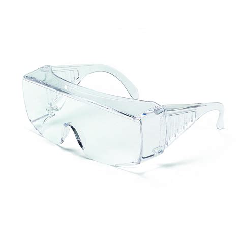 Crews Yukon Xl Safety Glasses Clear Uncoated Lens Fits