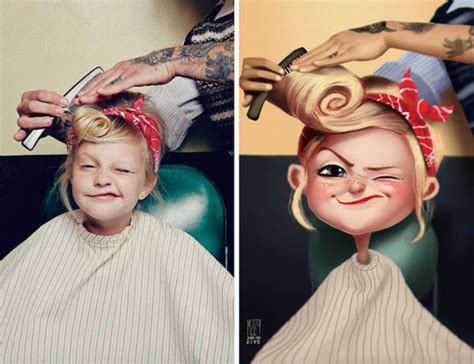 Artist Finds Photos Of Random People Online And Turns Them