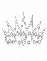 Coroa Tiara Beatiful Inspiring Printables Rainha Rei Popular Coloringhome sketch template