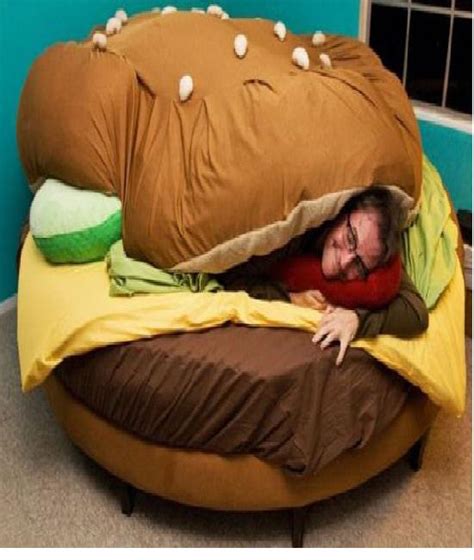 burger craziest beds