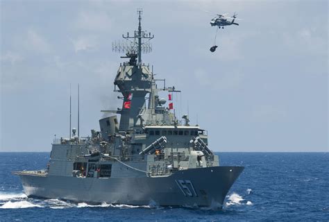 royal australian navy anzac class frigate hmas perth ffh  navy