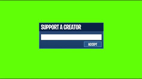 support  creator green screen youtube