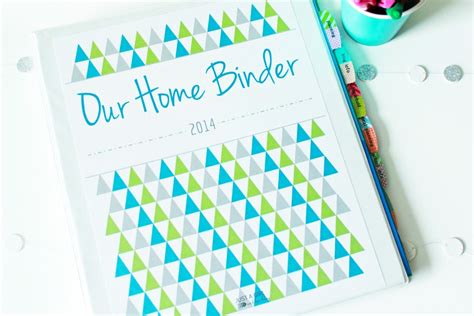 organized home binder   printables abby organizes