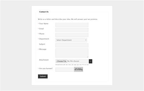 ajax contact form  attachment  synchrotheme codester